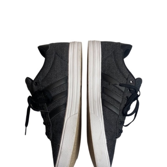 Adidas Sneakers Black Denim Size 12 Ortholite Float - Picture 10 of 15
